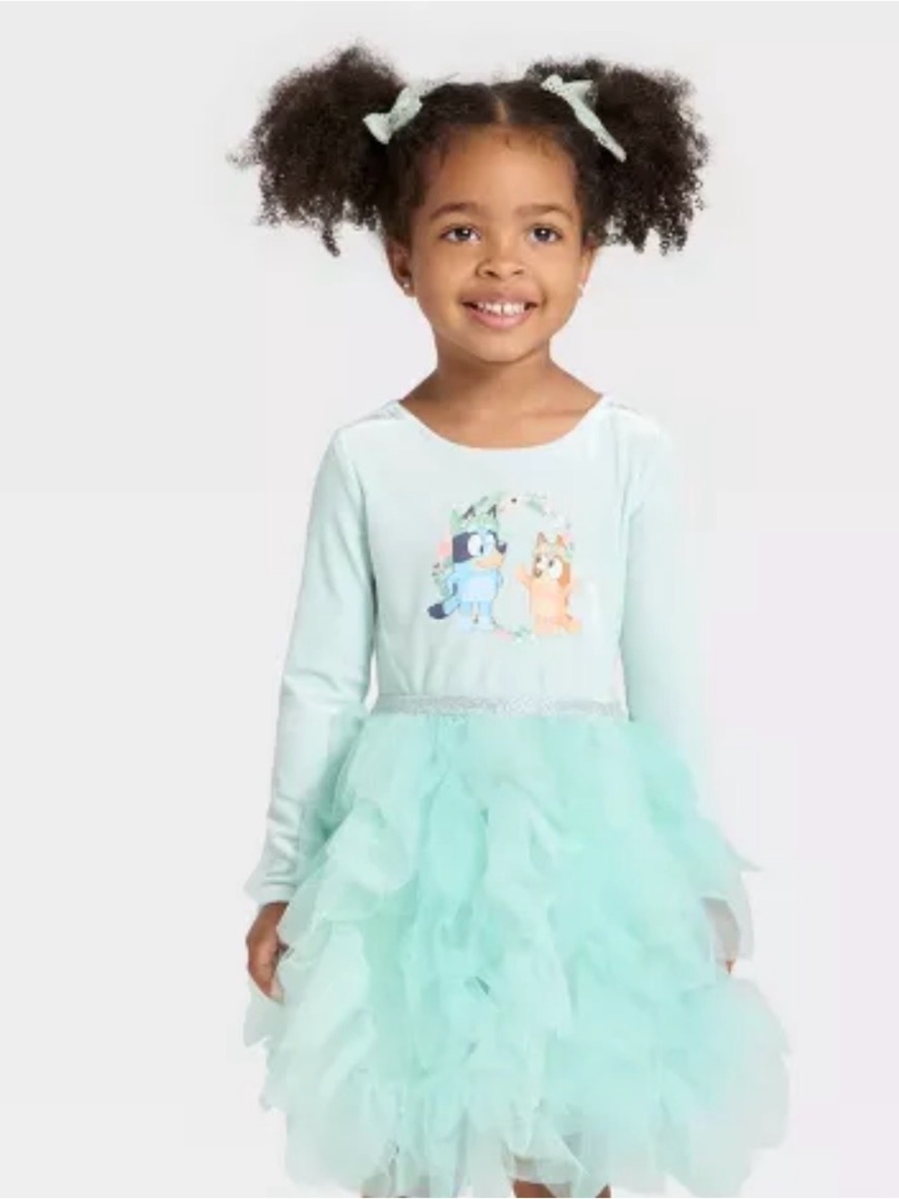 Light Aqua Tulle Skirt Character Dress
